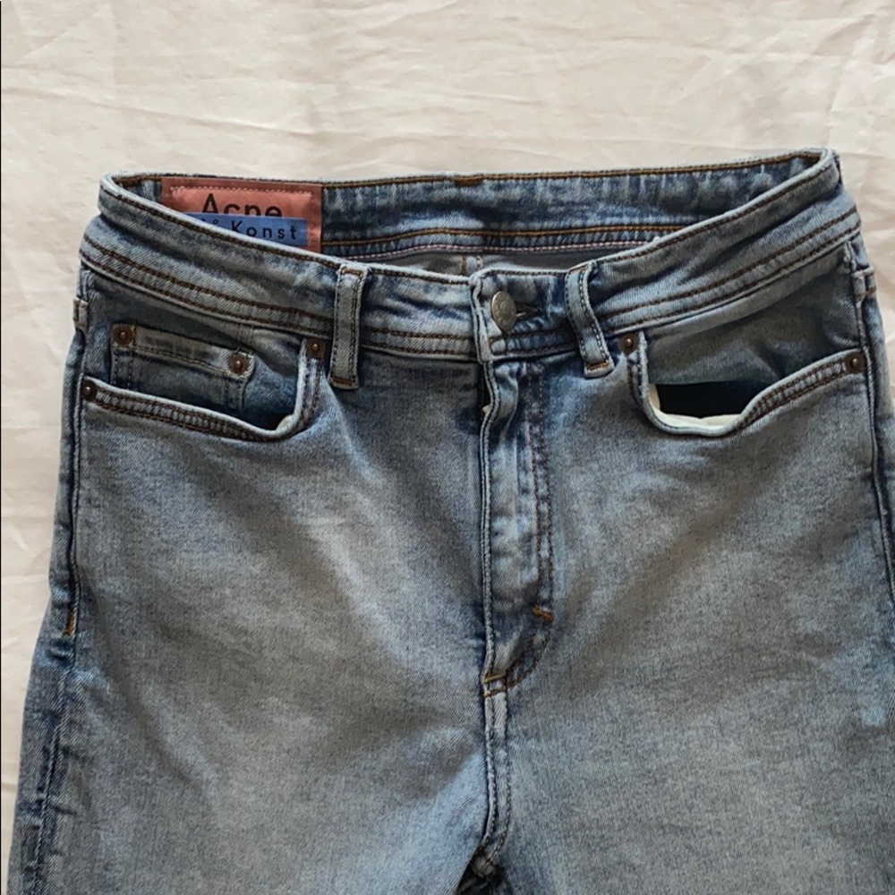 ACNE JEANS - Like New - Stretch / Peg Wash